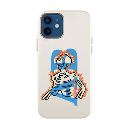 HOT HUMAN KİŞİSELLEŞTİRİLMİŞ-iPhone 12 Leather Kılıf