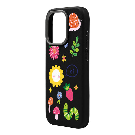 HELLO NATURE-iPhone 16 Leather Premium Kılıf MagSafe Özellikli
