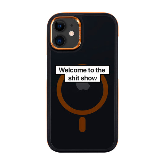 WELCOME-iPhone 11 Dark Kılıf MagSafe Özellikli