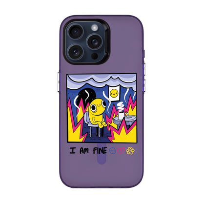 I AM FINE-iPhone 15 Pro Max Hold Kılıf MagSafe Özellikli