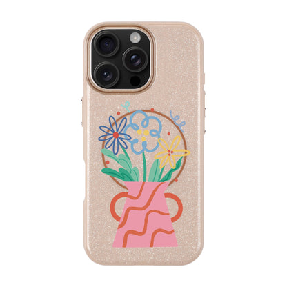 PINK VASE-iPhone 16 Pro Max Radiant Kılıf MagSafe Özellikli