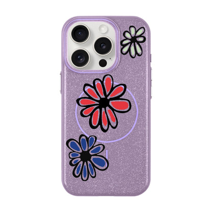 FLORIST-iPhone 15 Pro Radiant Kılıf MagSafe Özellikli