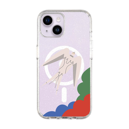 L’OISEAU LIBRE-iPhone 14 Plus Shiny Kılıf MagSafe Özellikli