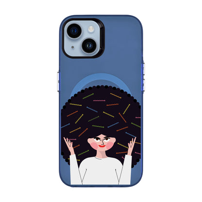 TANGLES OF HAPPINESS-Hold Kılıf MagSafe Özellikli - iPhone 13