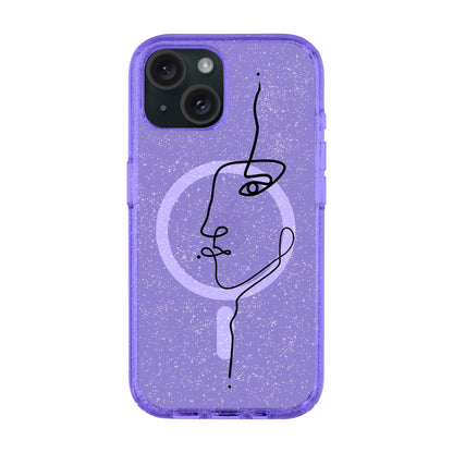 FACE-iPhone 14 Plus Shiny Kılıf MagSafe Özellikli
