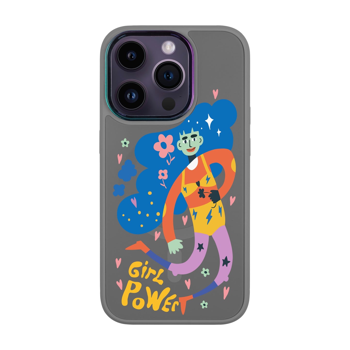 GIRL POWER-iPhone 14 Pro Vigor Kılıf MagSafe Özellikli