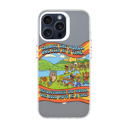CHANGE THE WORLD-iPhone 15 Pro Max Hold Kılıf MagSafe Özellikli