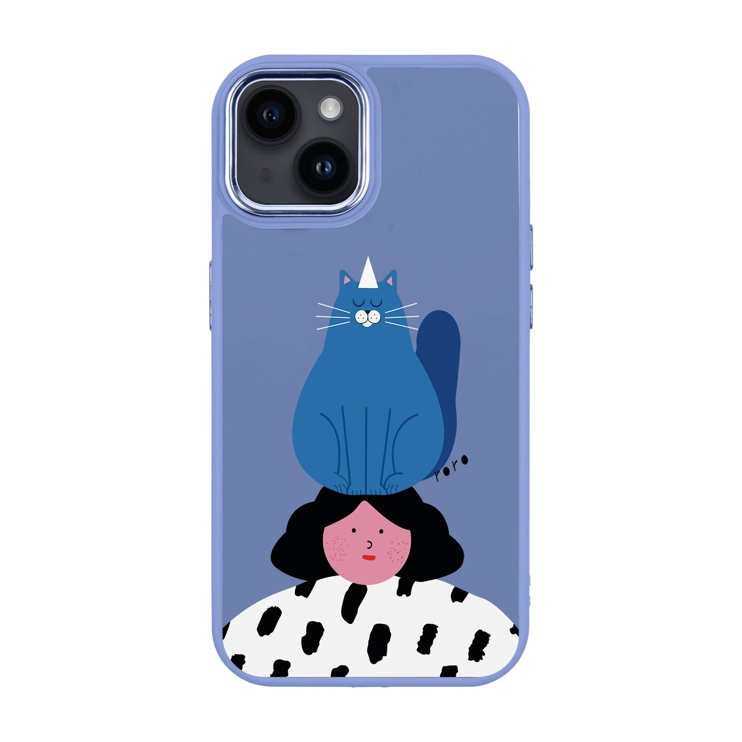 NAUGHTY CAT-iPhone 14 Plus Proof Kılıf