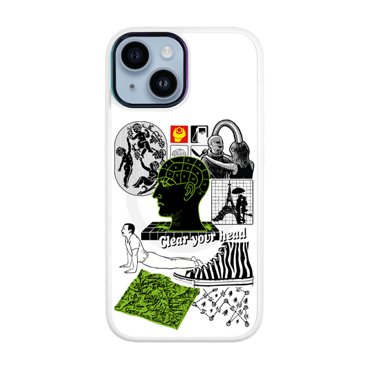 CLEAR YOUR HEAD-iPhone 14 Vigor Kılıf MagSafe Özellikli