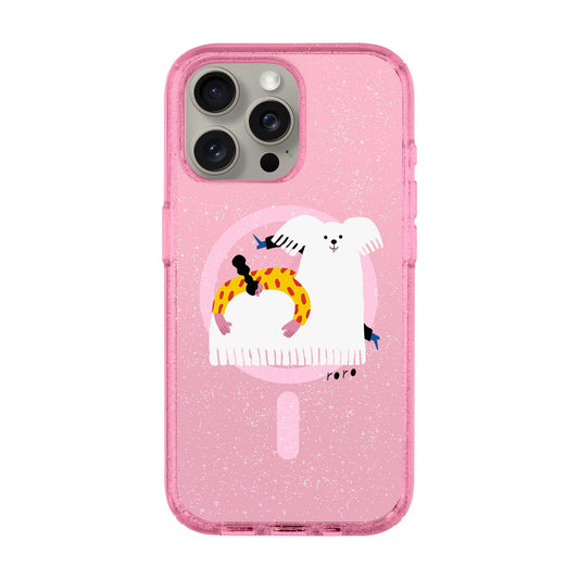 FANCY DOG-iPhone 15 Pro Max Shiny Kılıf MagSafe Özellikli