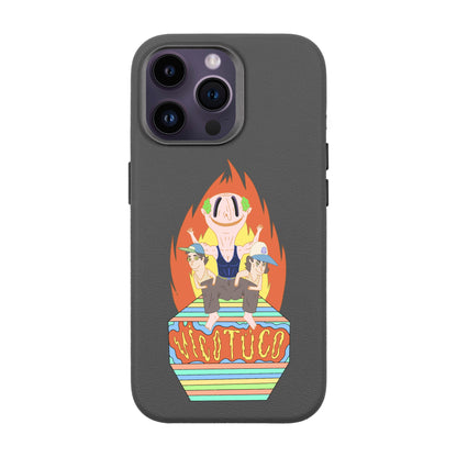 VİCOTÜCO ADAM-iPhone 14 Pro Max Leather Premium Kılıf MagSafe Özellikli