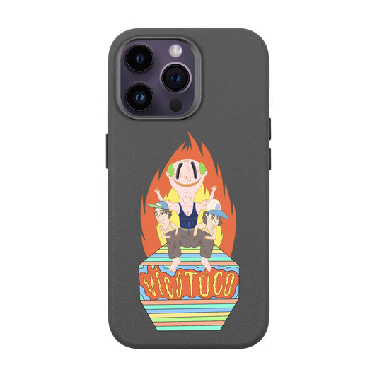 VİCOTÜCO ADAM-iPhone 14 Pro Max Leather Premium Kılıf MagSafe Özellikli