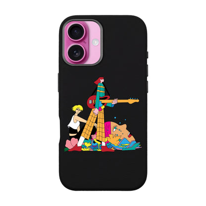 HER BAND-iPhone 16 Plus Leather Premium Kılıf MagSafe Özellikli