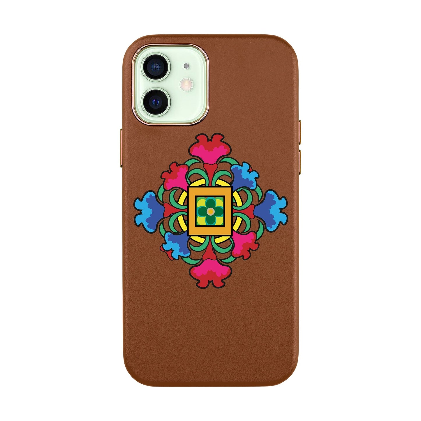 PETUNIA-iPhone 13 Pro Leather Kılıf