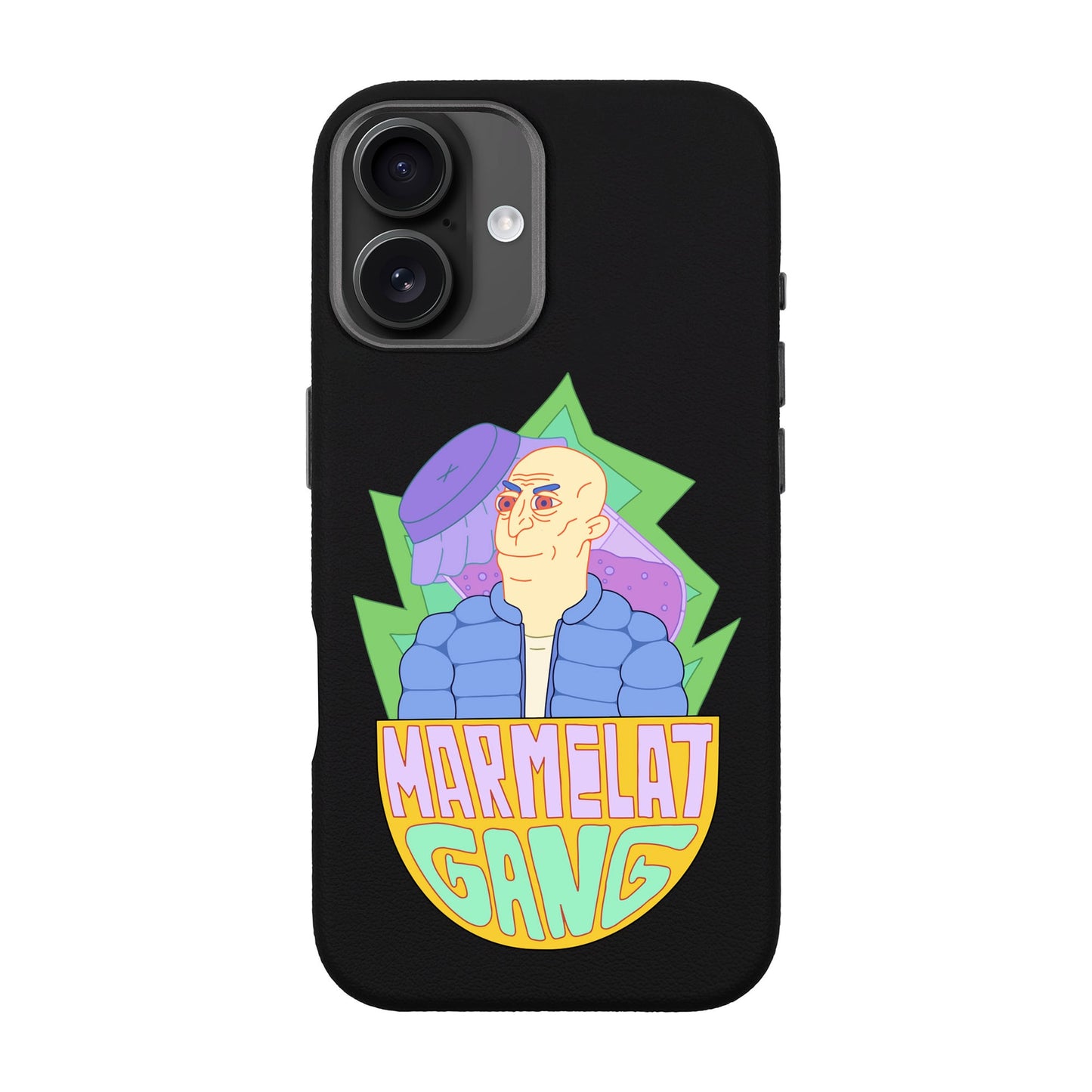 MARMELAT GANG-iPhone 16 Plus Leather Premium Kılıf MagSafe Özellikli