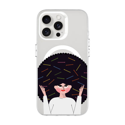 TANGLES OF HAPPINESS-Hold Kılıf MagSafe Özellikli - iPhone 15 Pro Max