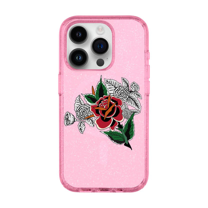 DRY ROSE-iPhone 14 Pro Shiny Kılıf MagSafe Özellikli
