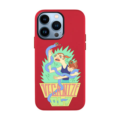 VEGANİZE-iPhone 13 Pro Max Leather Kılıf