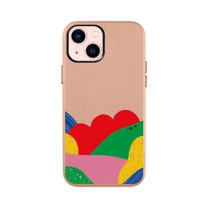 FLAG-iPhone 13 Mini Leather Kılıf