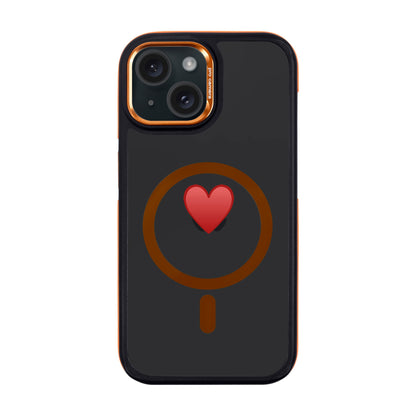 SPREAD HEART-Dark Kılıf MagSafe Özellikli - iPhone 15