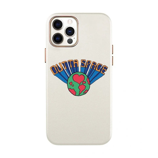 SPACE-iPhone XR Leather Kılıf