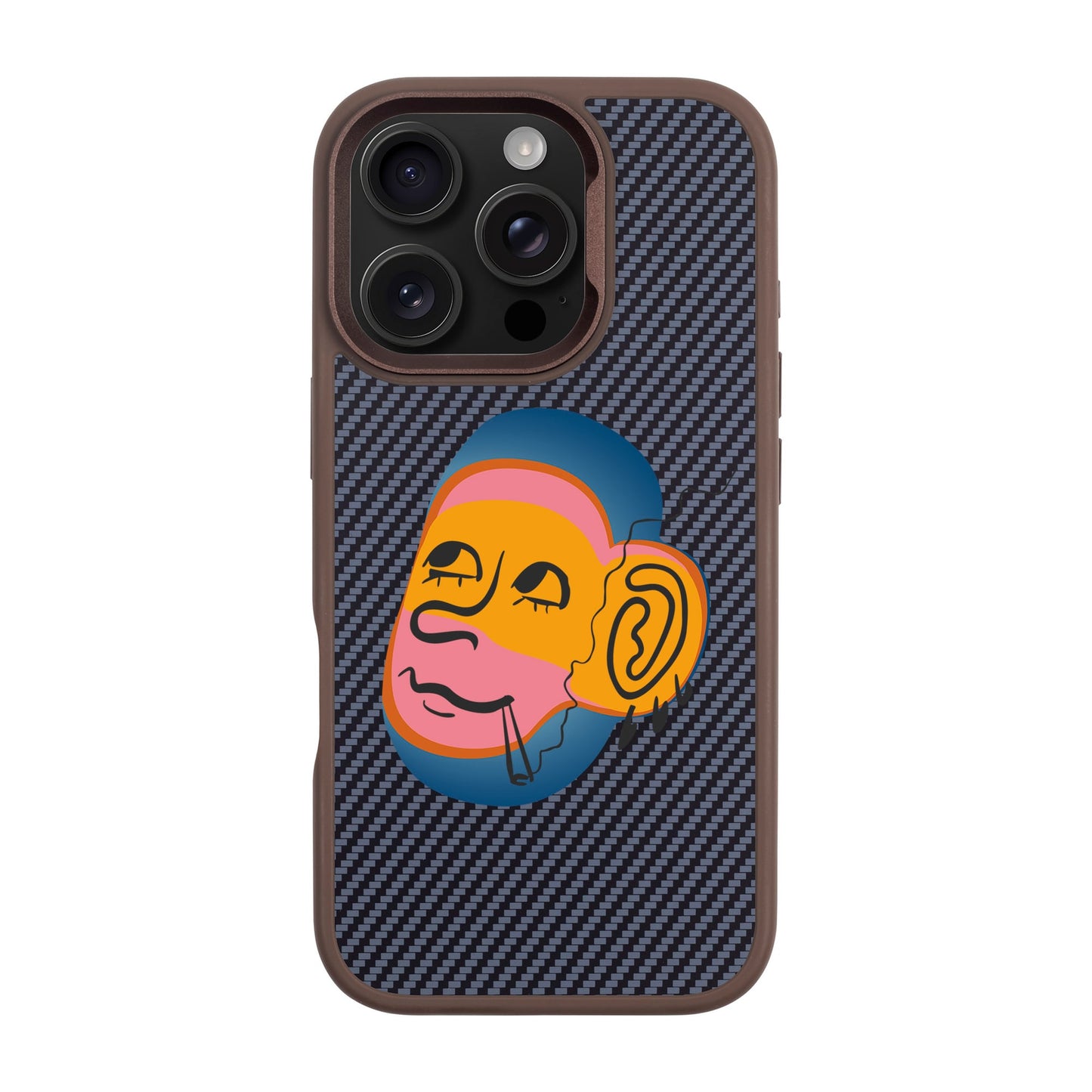 CLIMBING-iPhone 16 Pro Plaid Kılıf MagSafe Özellikli