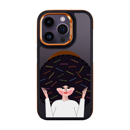 TANGLES OF HAPPINESS-Dark Kılıf MagSafe Özellikli - iPhone 14 Pro