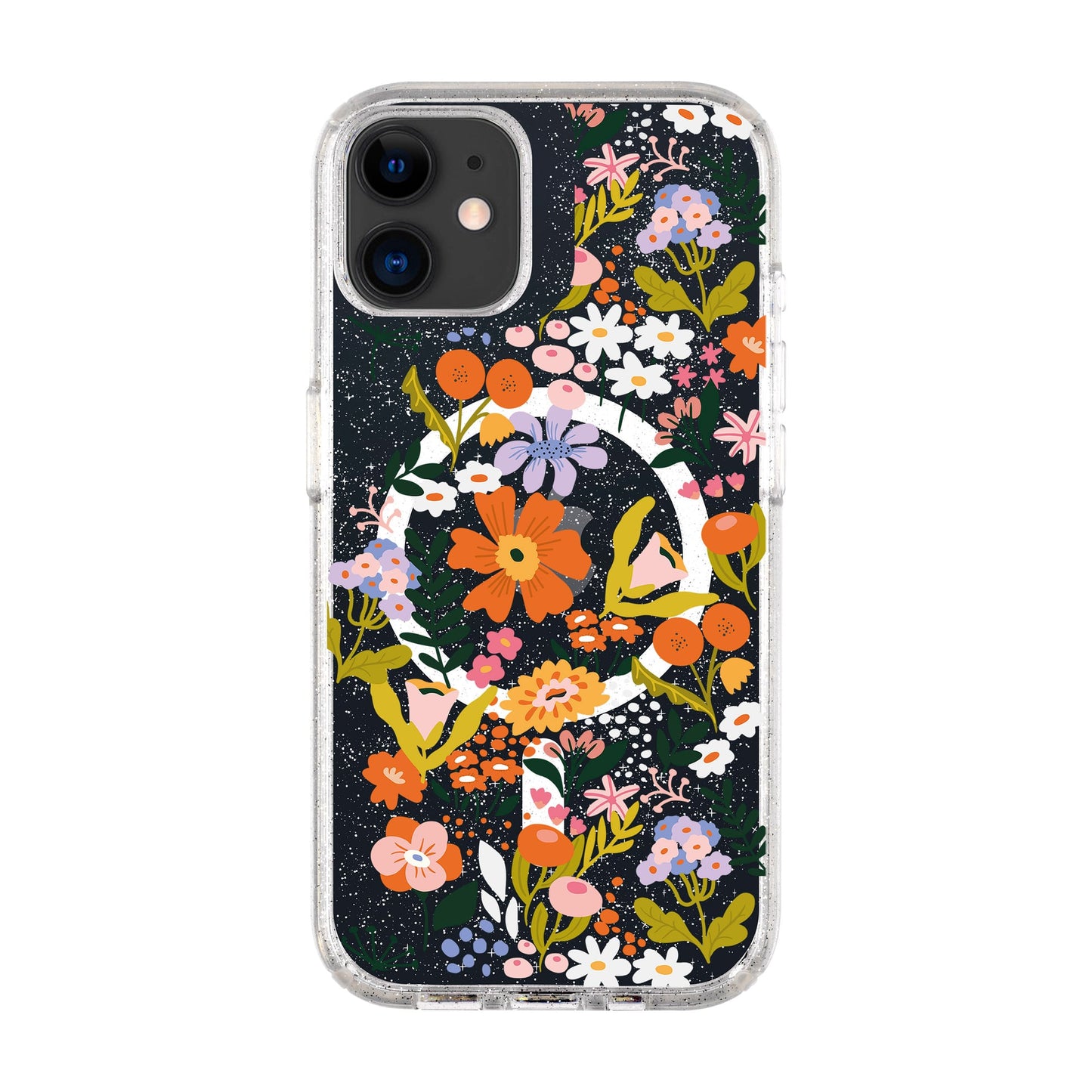 FLOWER-Shiny Kılıf MagSafe Özellikli - iPhone 11