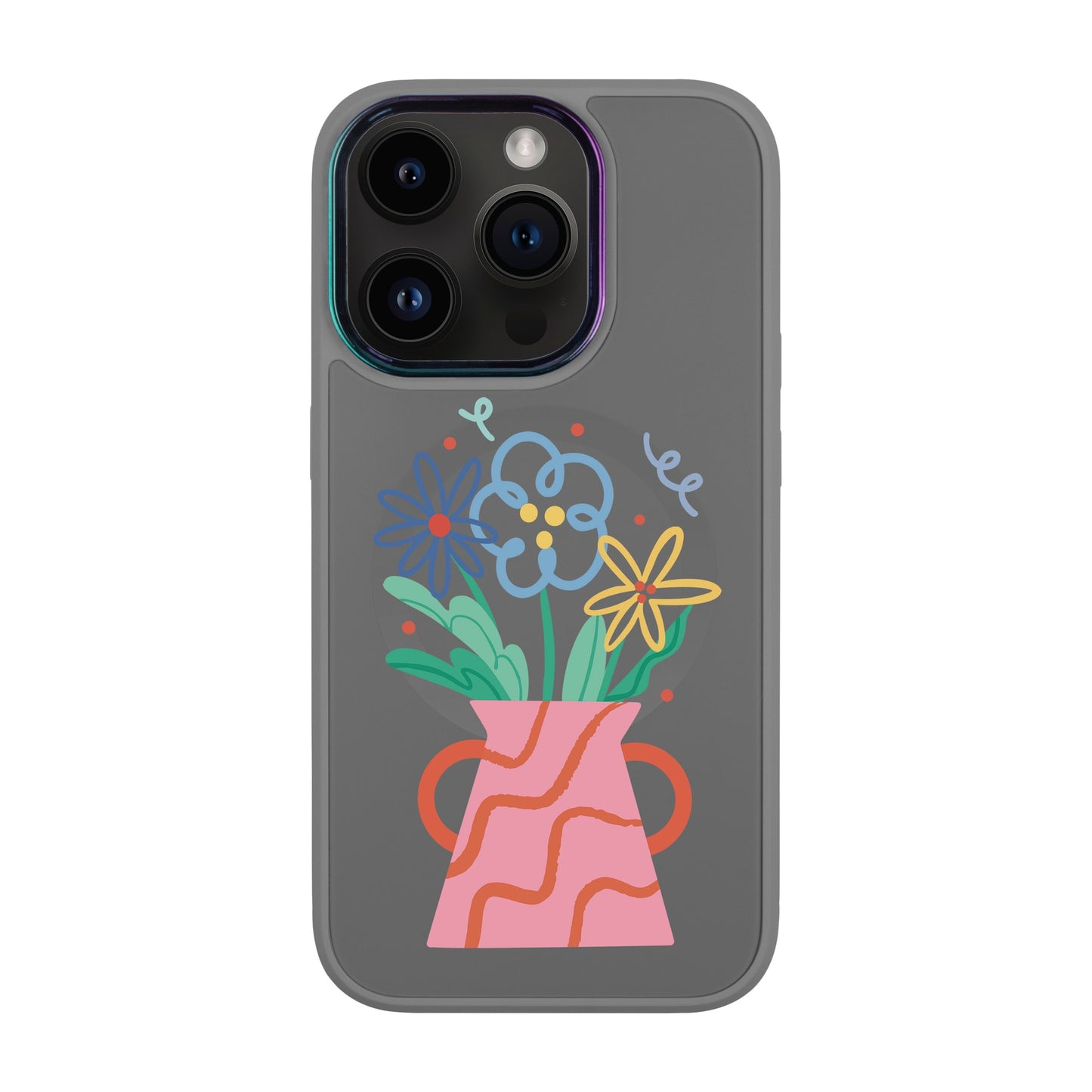 PINK VASE-iPhone 13 Pro Vigor Kılıf MagSafe Özellikli
