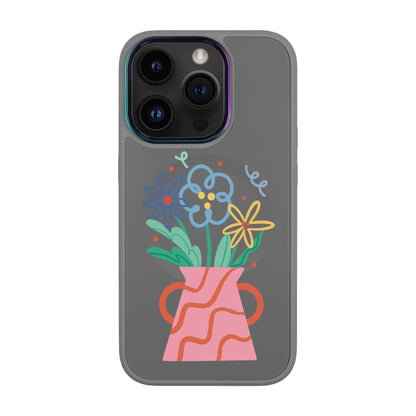 PINK VASE-iPhone 13 Pro Vigor Kılıf MagSafe Özellikli