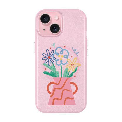 PINK VASE-iPhone 14 Radiant Kılıf MagSafe Özellikli