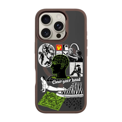 CLEAR YOUR HEAD-iPhone 16 Pro Rise Kılıf MagSafe Özellikli