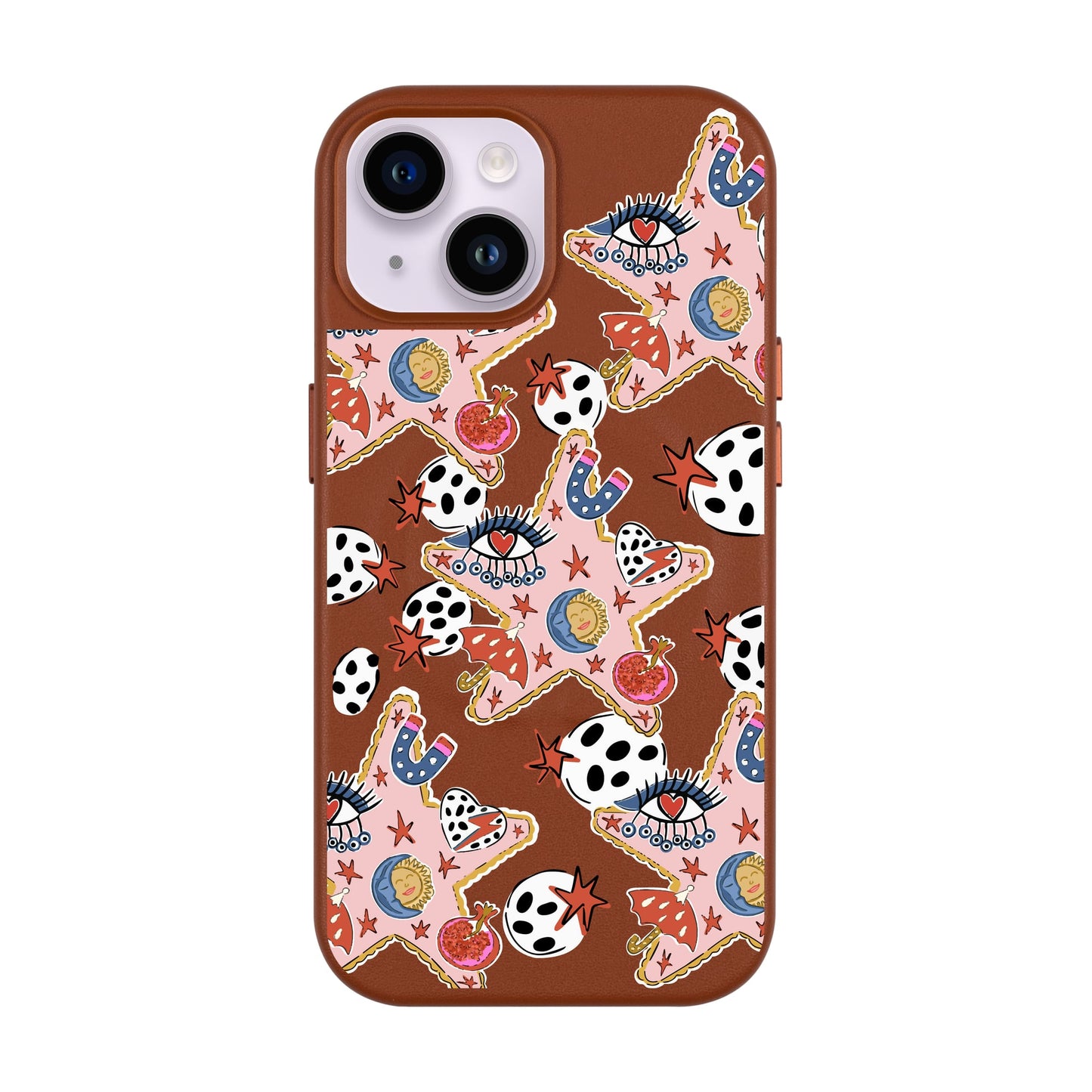 DURUSKO-Leather Kılıf MagSafe Özellikli - iPhone 13