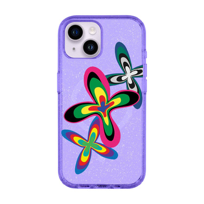 COLOR FLOWER-Shiny Kılıf MagSafe Özellikli - iPhone 13