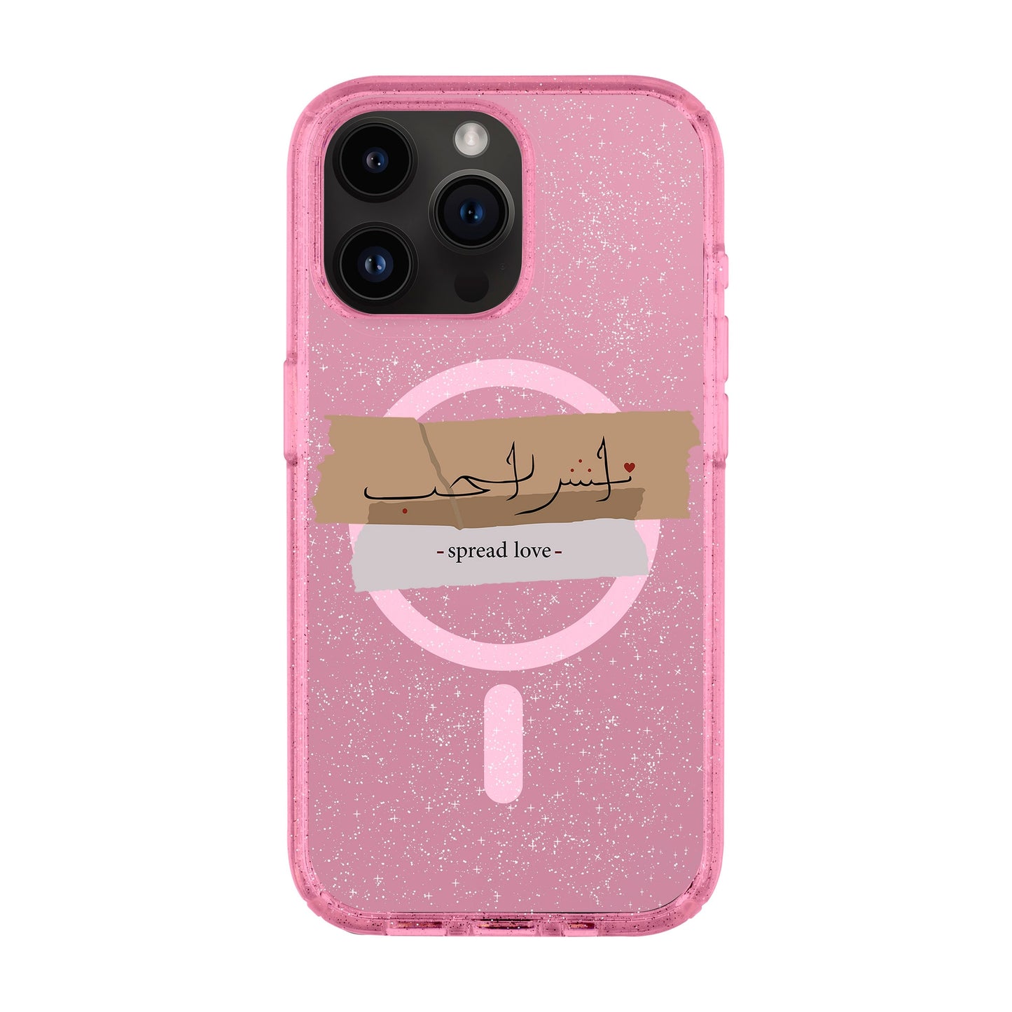 SPREAD LOVE-iPhone 14 Pro Max Shiny Kılıf MagSafe Özellikli