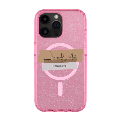 SPREAD LOVE-iPhone 14 Pro Max Shiny Kılıf MagSafe Özellikli