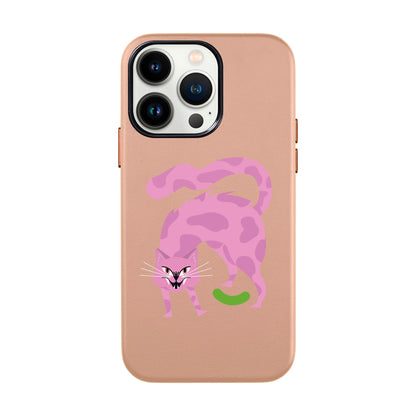 GRUMBLEPAWS-iPhone 13 Pro Max Leather Kılıf