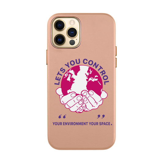 WORLD-iPhone Xs Max Leather Kılıf