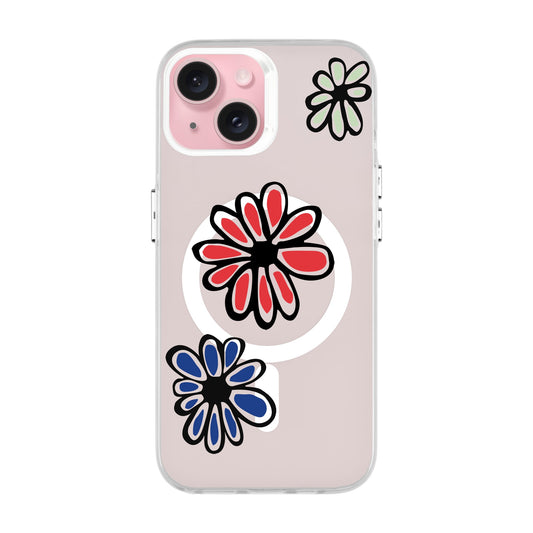 FLORIST-iPhone 15 Hold Kılıf MagSafe Özellikli