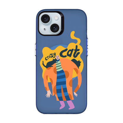 CRAZY CAT-iPhone 15 Hold Kılıf MagSafe Özellikli