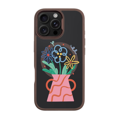 PINK VASE-iPhone 16 Pro Max Rise Kılıf MagSafe Özellikli