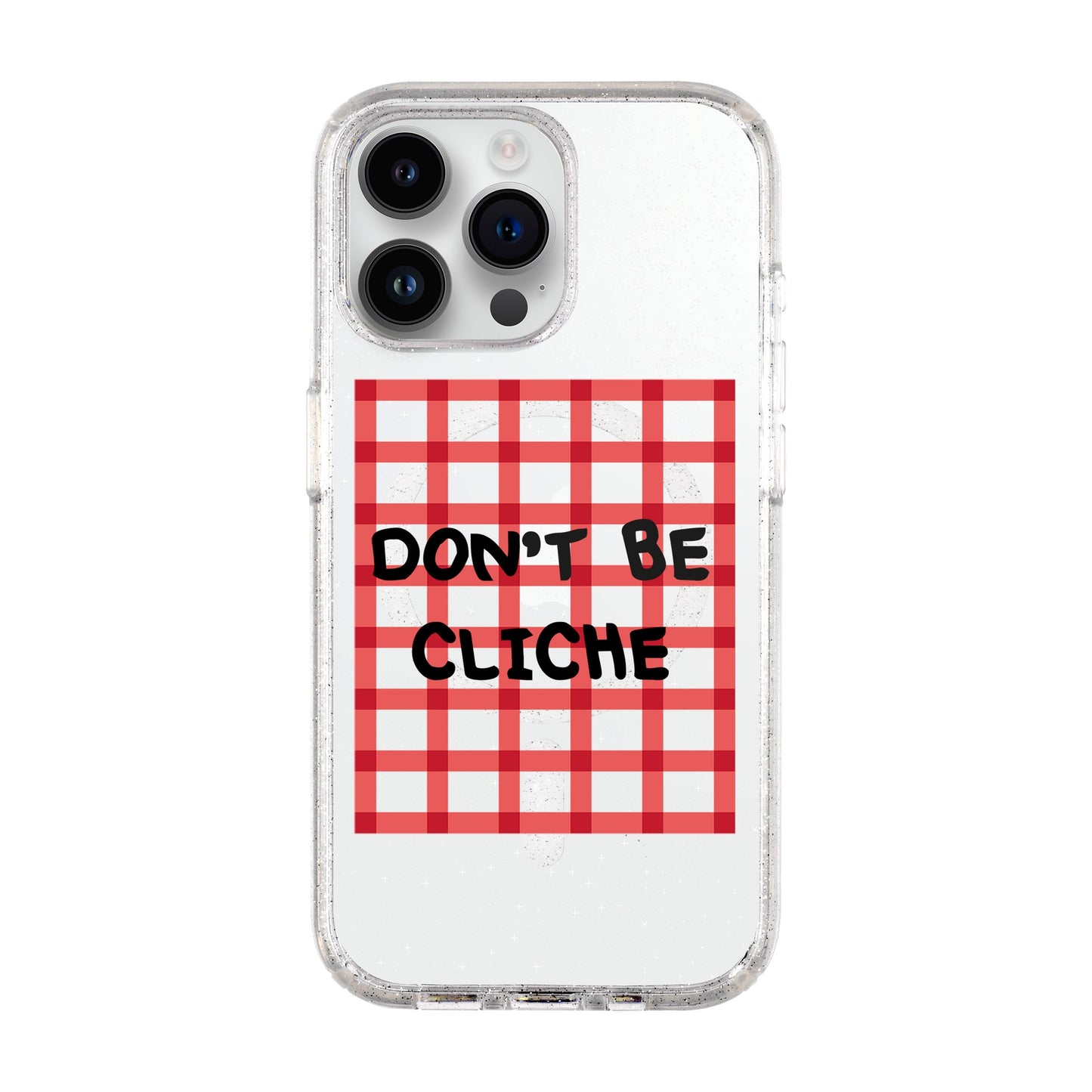 DON'T BE CLICHE-iPhone 14 Pro Max Shiny Kılıf MagSafe Özellikli