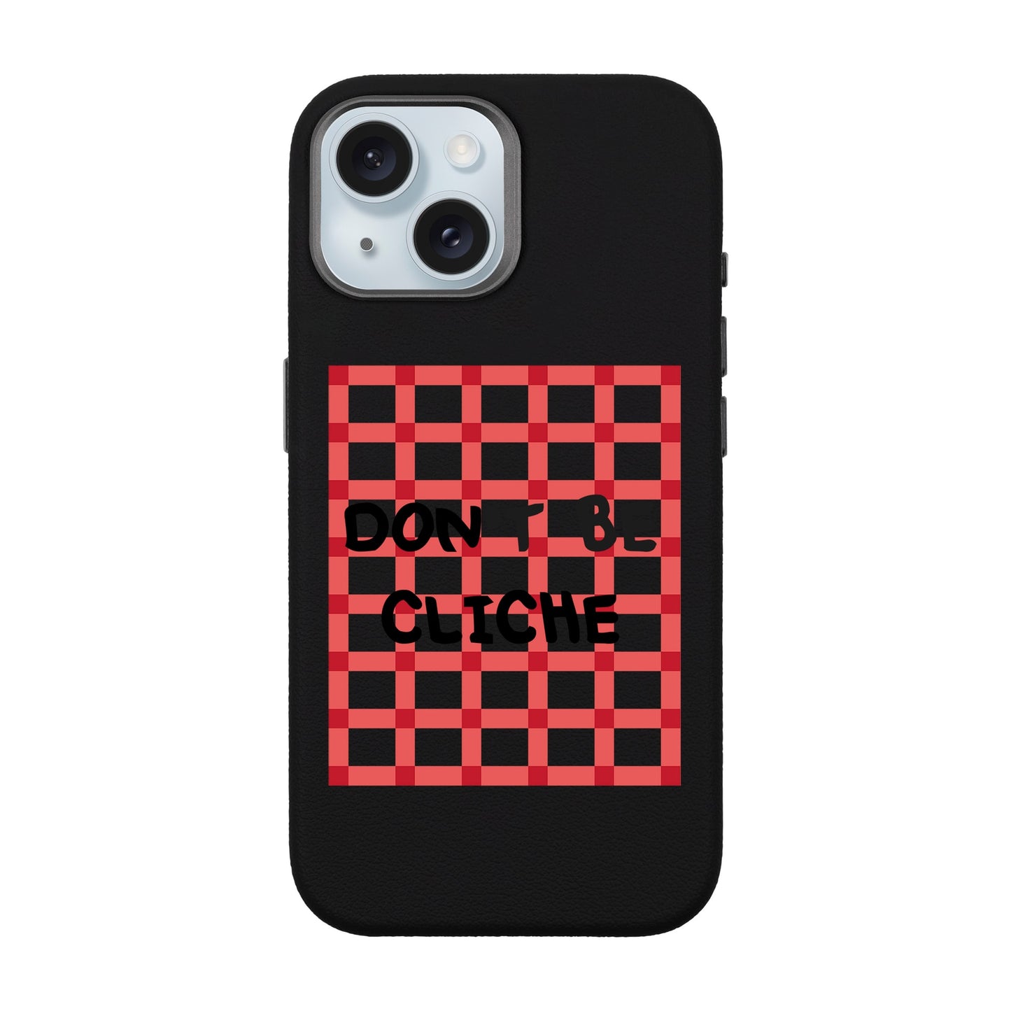 DON'T BE CLICHE-iPhone 15 Leather Premium Kılıf MagSafe Özellikli