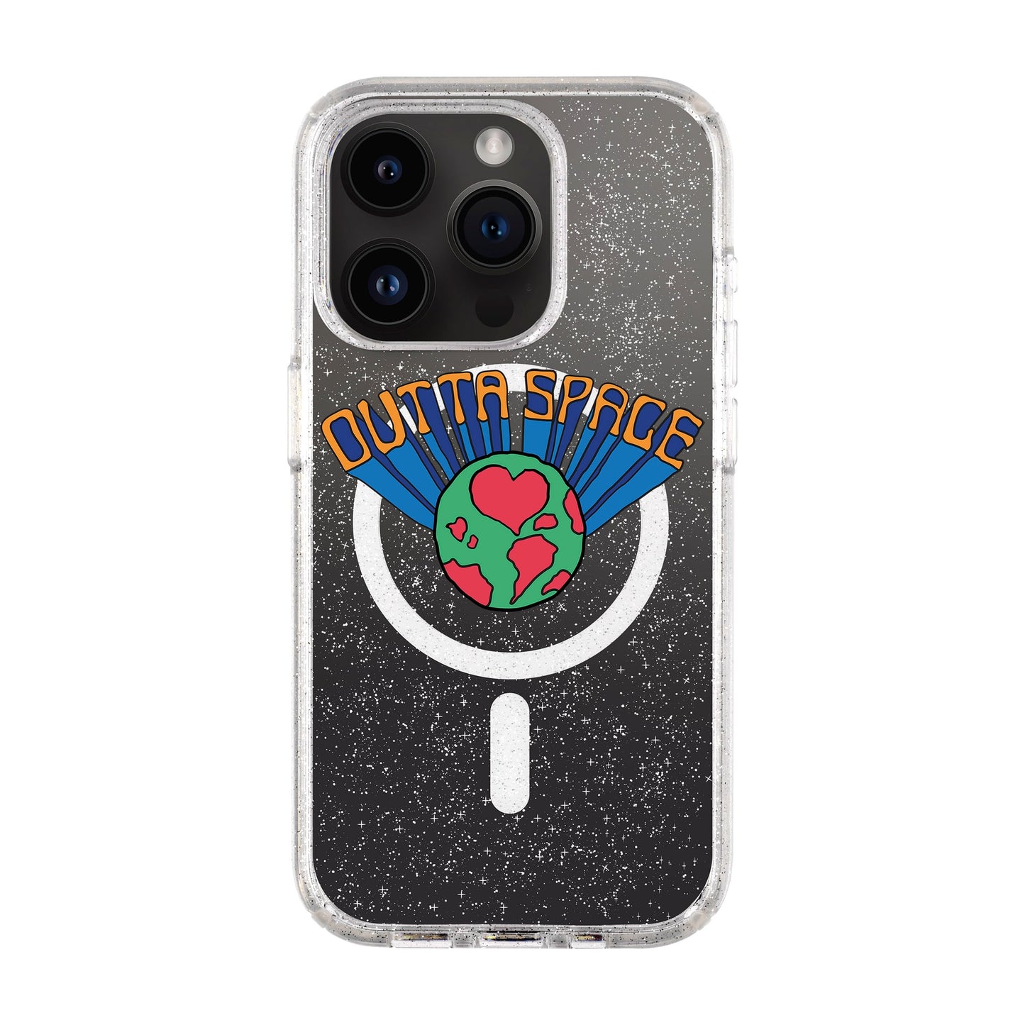 OUTTA SPACE-iPhone 14 Pro Shiny Kılıf MagSafe Özellikli