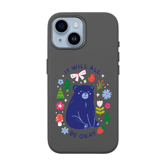 BE OKAY-iPhone 14 Leather Premium Kılıf MagSafe Özellikli