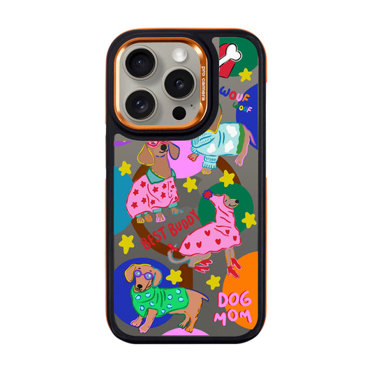 DOG MOM-iPhone 15 Pro Dark Kılıf MagSafe Özellikli
