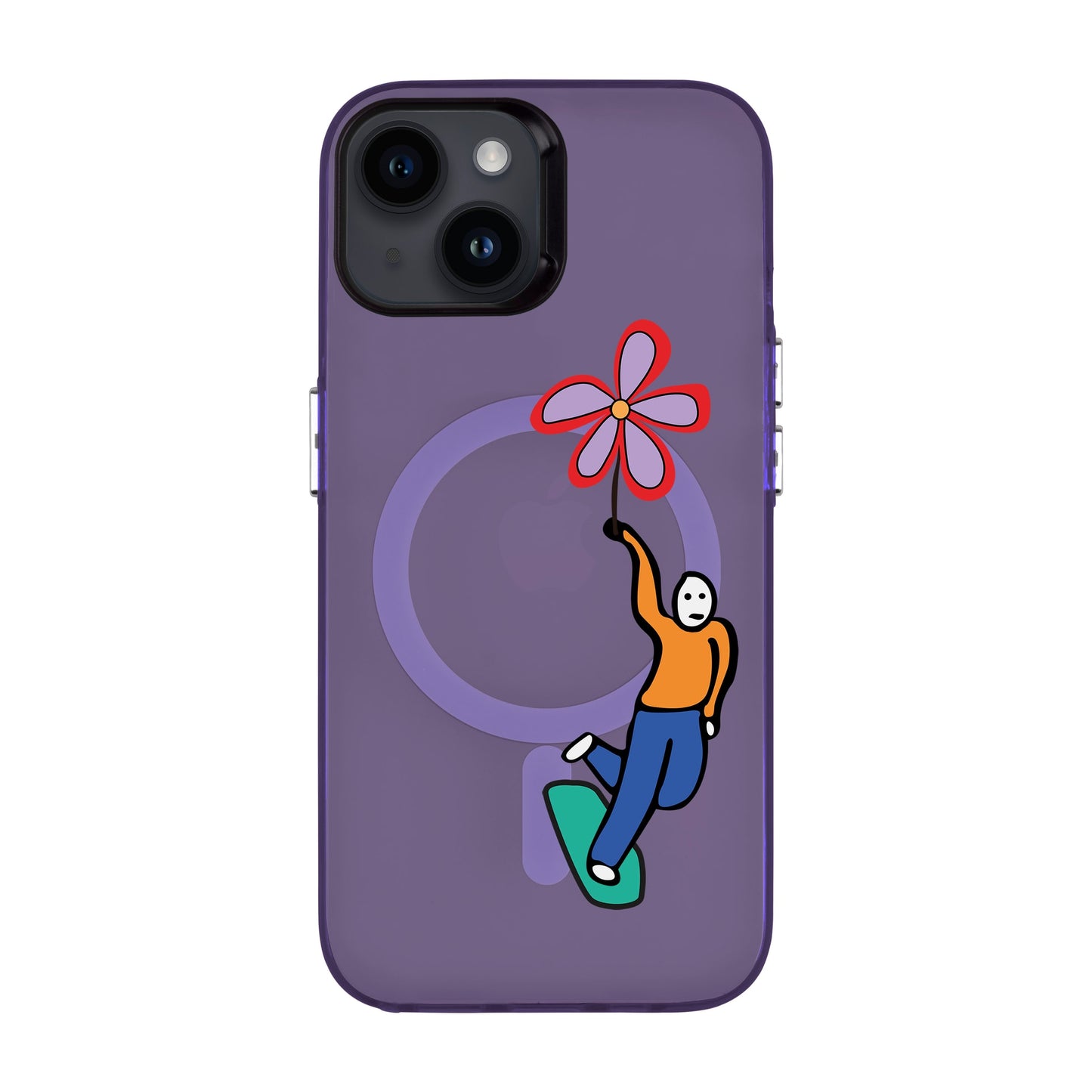 SKATEBOARDER-iPhone 14 Hold Kılıf MagSafe Özellikli