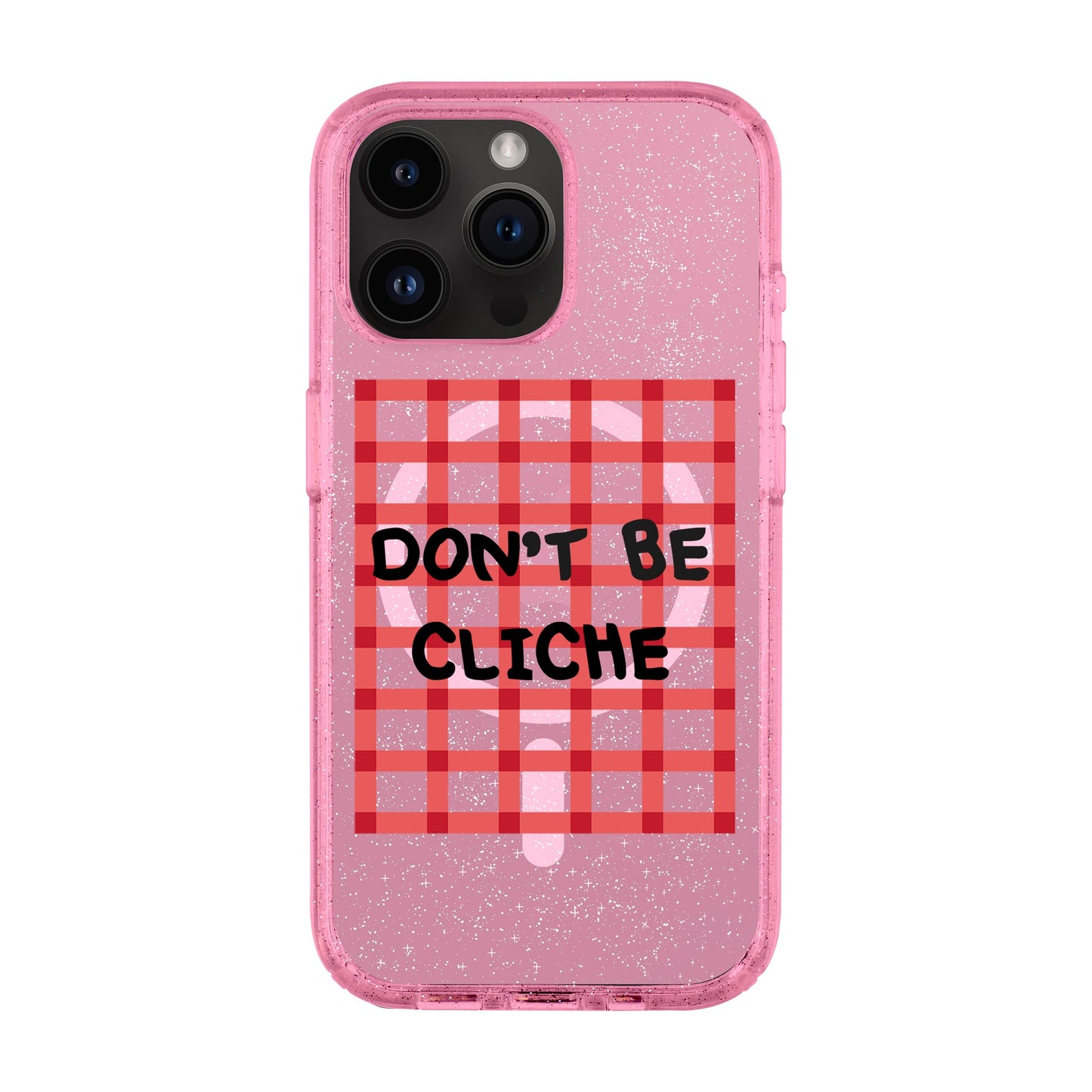 DON'T BE CLICHE-iPhone 14 Pro Max Shiny Kılıf MagSafe Özellikli
