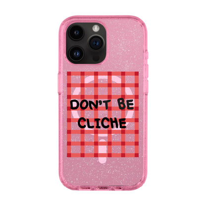 DON'T BE CLICHE-iPhone 14 Pro Max Shiny Kılıf MagSafe Özellikli