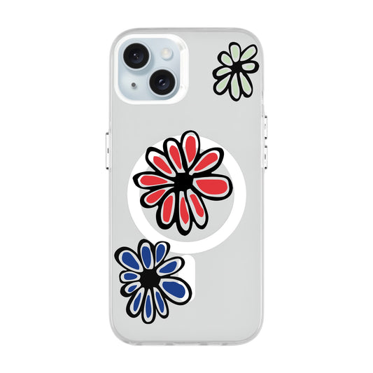 FLORIST-iPhone 15 Plus Hold Kılıf MagSafe Özellikli